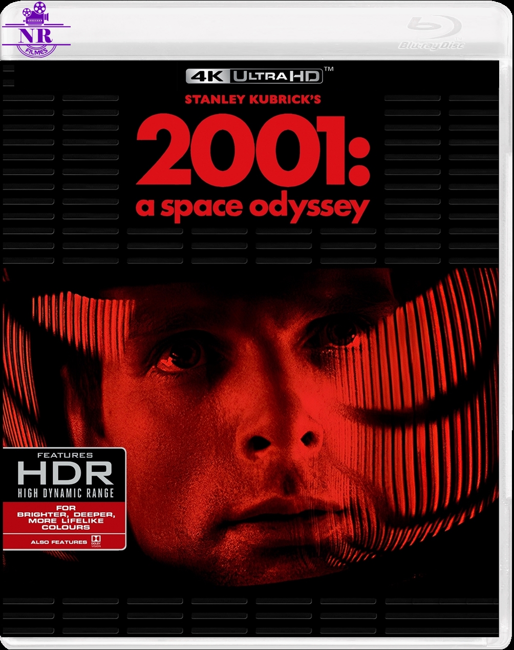 2001 - Uma Odisseia no Espaço (1968) Blu Ray 4K UHD Dublado Legendado