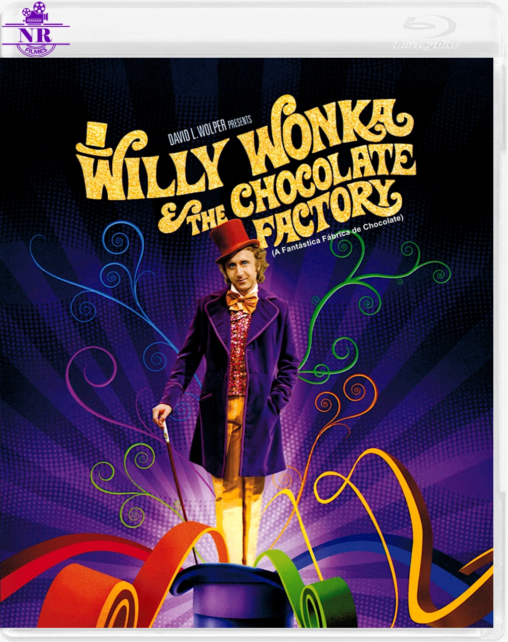 A Fantástica Fábrica de Chocolate (1971) Blu Ray 4K UHD Dublado Legendado