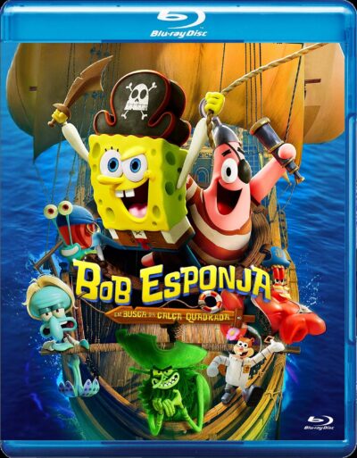 Bob Esponja Em Busca da Calça Quadrada (2025) Blu-ray Dublado Legendado