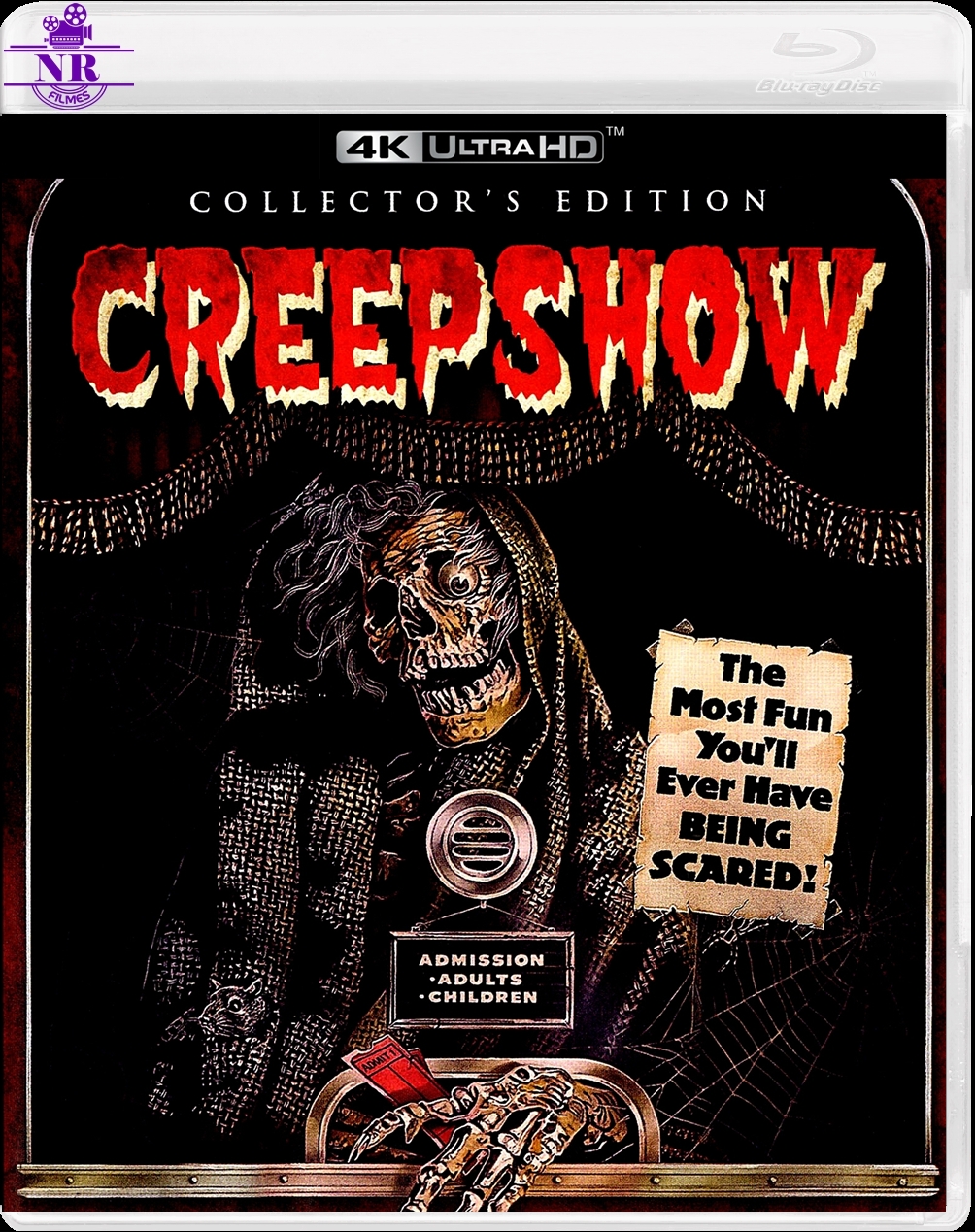 Creepshow (1982) Blu Ray 4K UHD Dublado Legendado