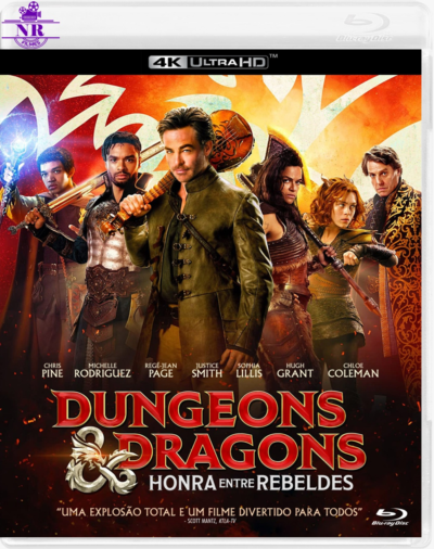 Dungeons & Dragons: Honra Entre Rebeldes (2023) Blu Ray 4K UHD Dublado Legendado