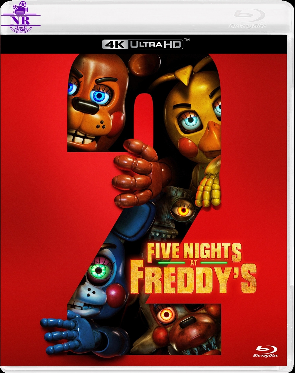 Five Nights at Freddy's 2 (2025) Blu Ray 4K UHD Dublado Legendado