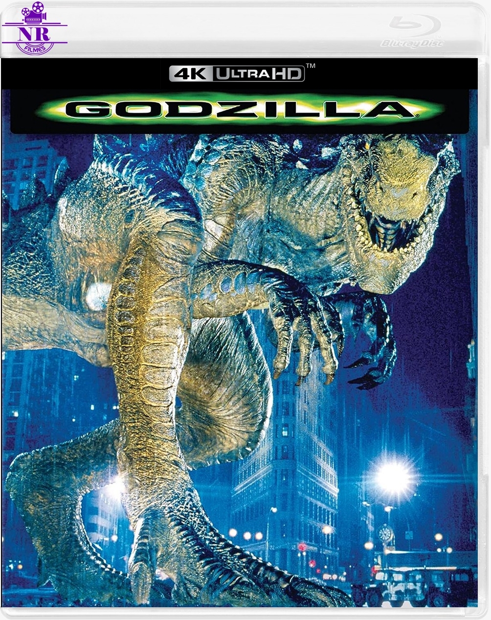 Godzilla (1998) Blu Ray 4K UHD Dublado Legendado