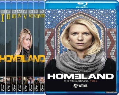 Homeland 1° a 8° Temporada Completa Blu-ray Dublado e Legendado