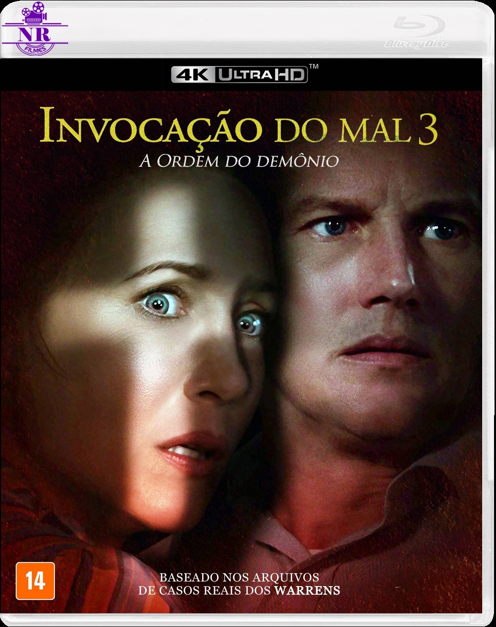 Invocação do Mal 3: A Ordem do Demônio (2021) Blu Ray 4K UHD Dublado Legendado