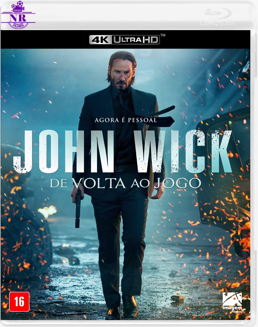 John Wick: De Volta ao Jogo (2014) Blu Ray 4K UHD Dublado Legendado