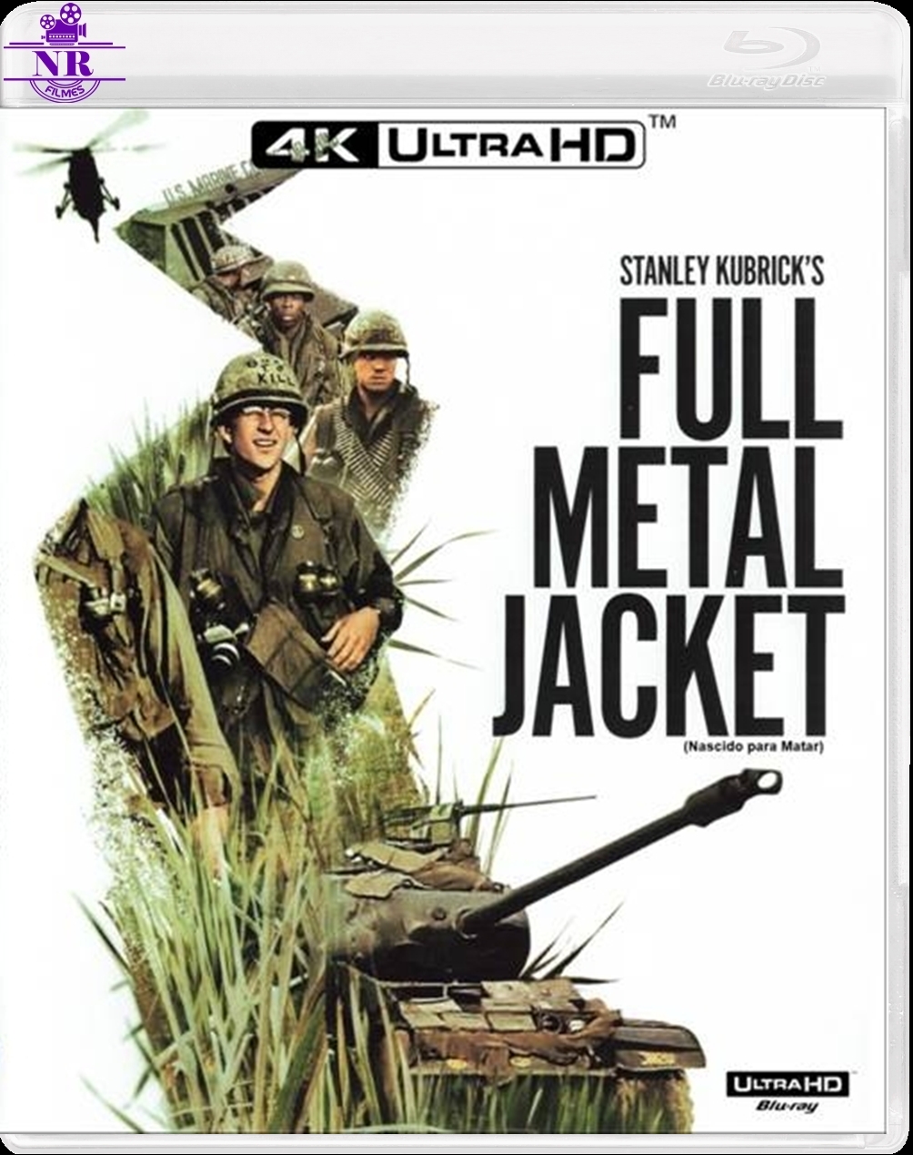 Nascido para Matar (1987) Blu Ray 4K UHD Dublado Legendado