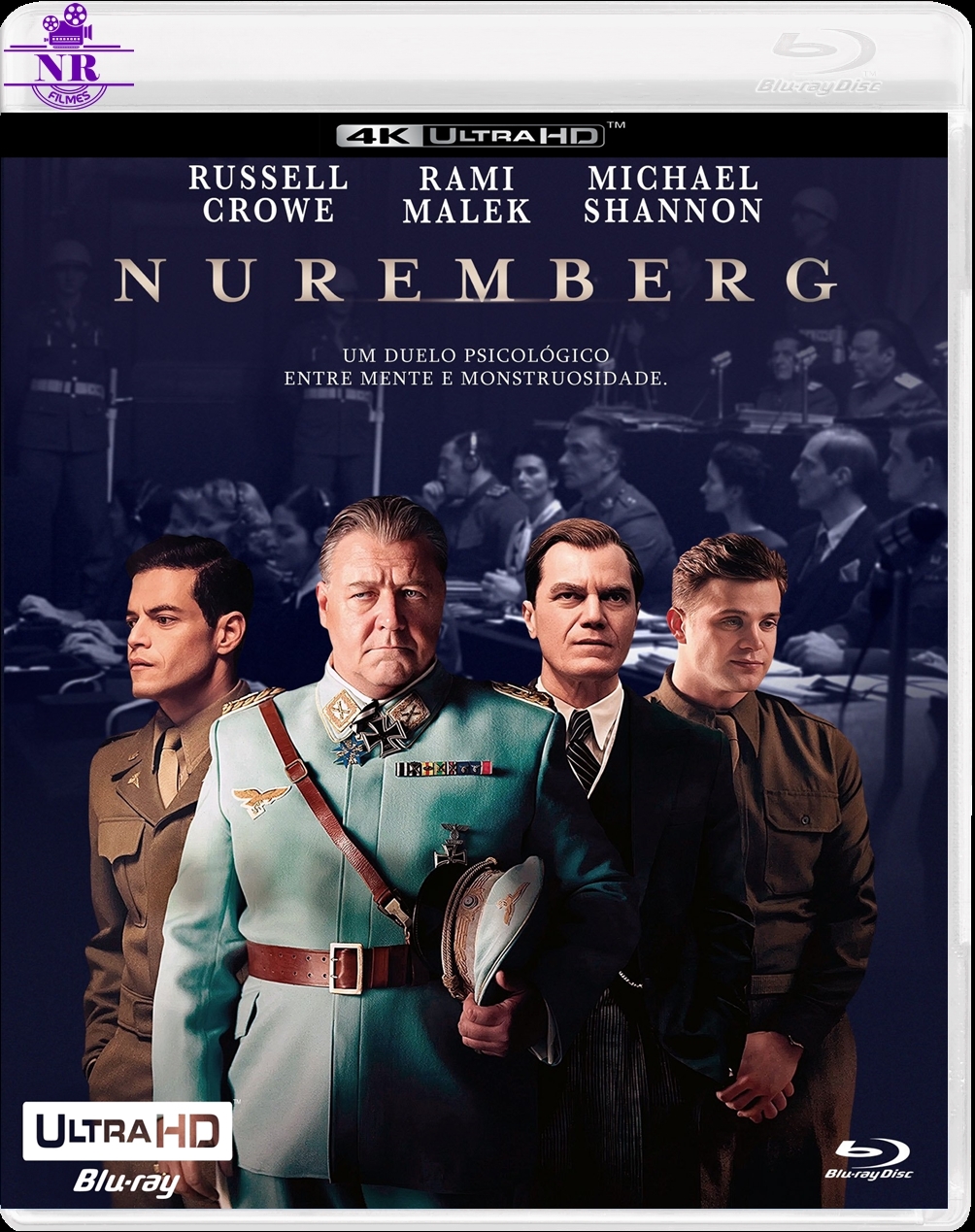 Nuremberg (2025) Blu Ray 4K UHD Dublado Legendado