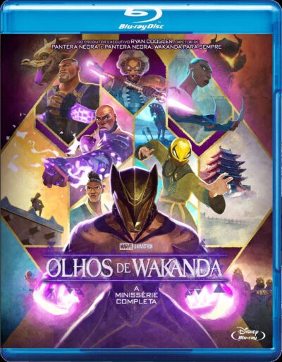 Olhos de Wakanda 1° Temporada Blu Ray Dublado Legendado