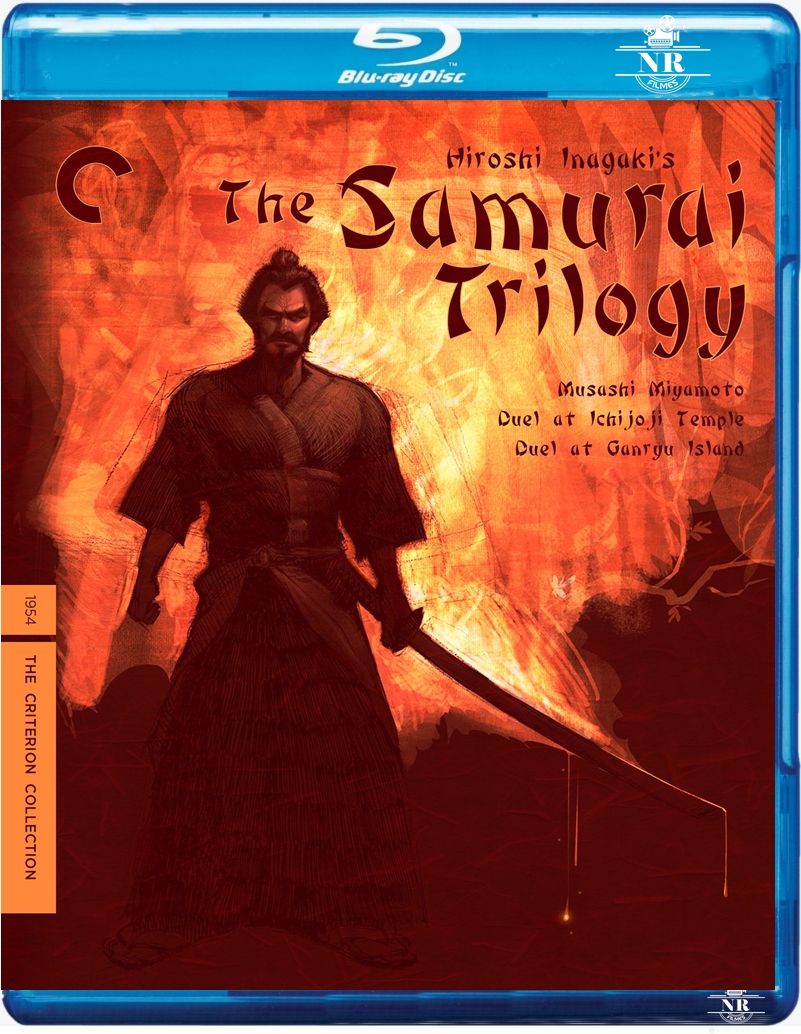 Samurai Trilogy (3 FILMES) (1954- 1955-1956) Blu-ray Legendado
