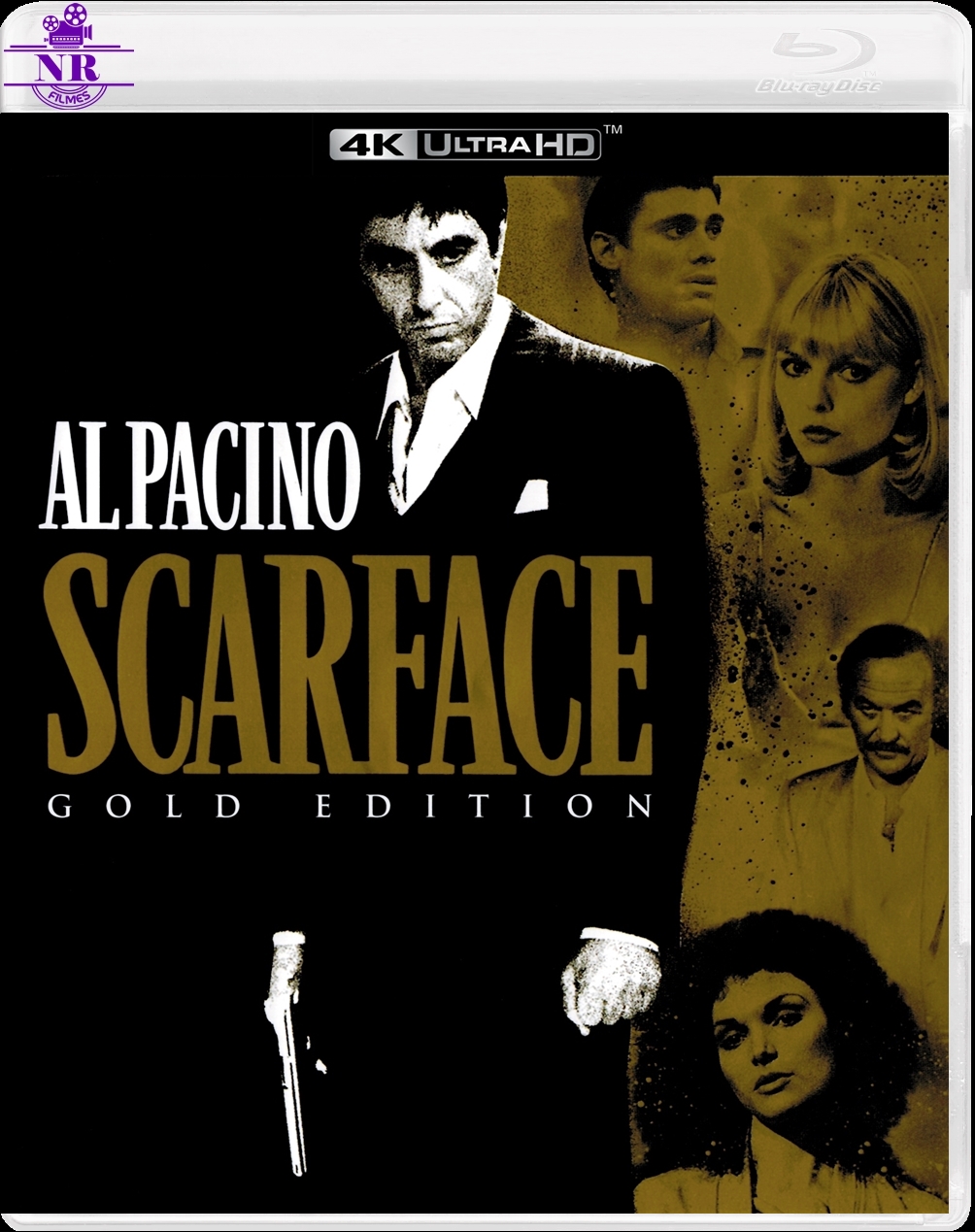Scarface (1980) Blu Ray 4K UHD Dublado Legendado