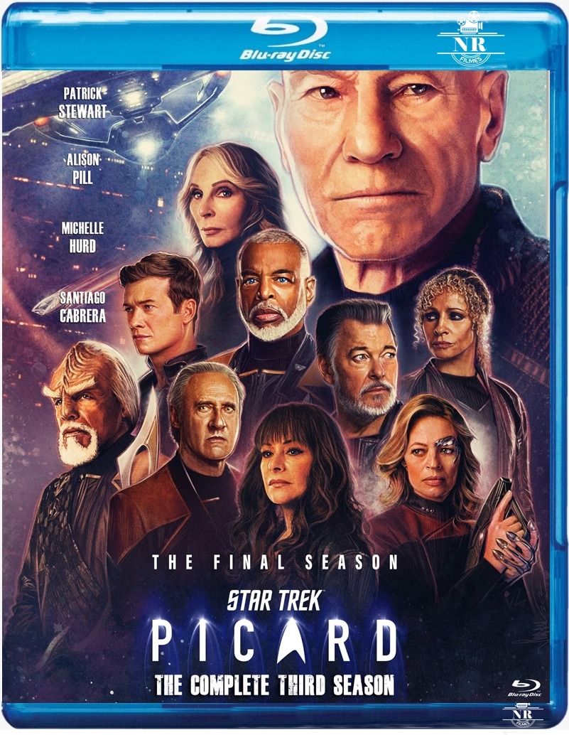Star Trek: Picard - 3º Temporada Completa- Blu-ray Dublado Legendado