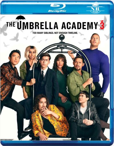 The Umbrella Academy 3º Temporada - Blu-ray Dublado e Legendado