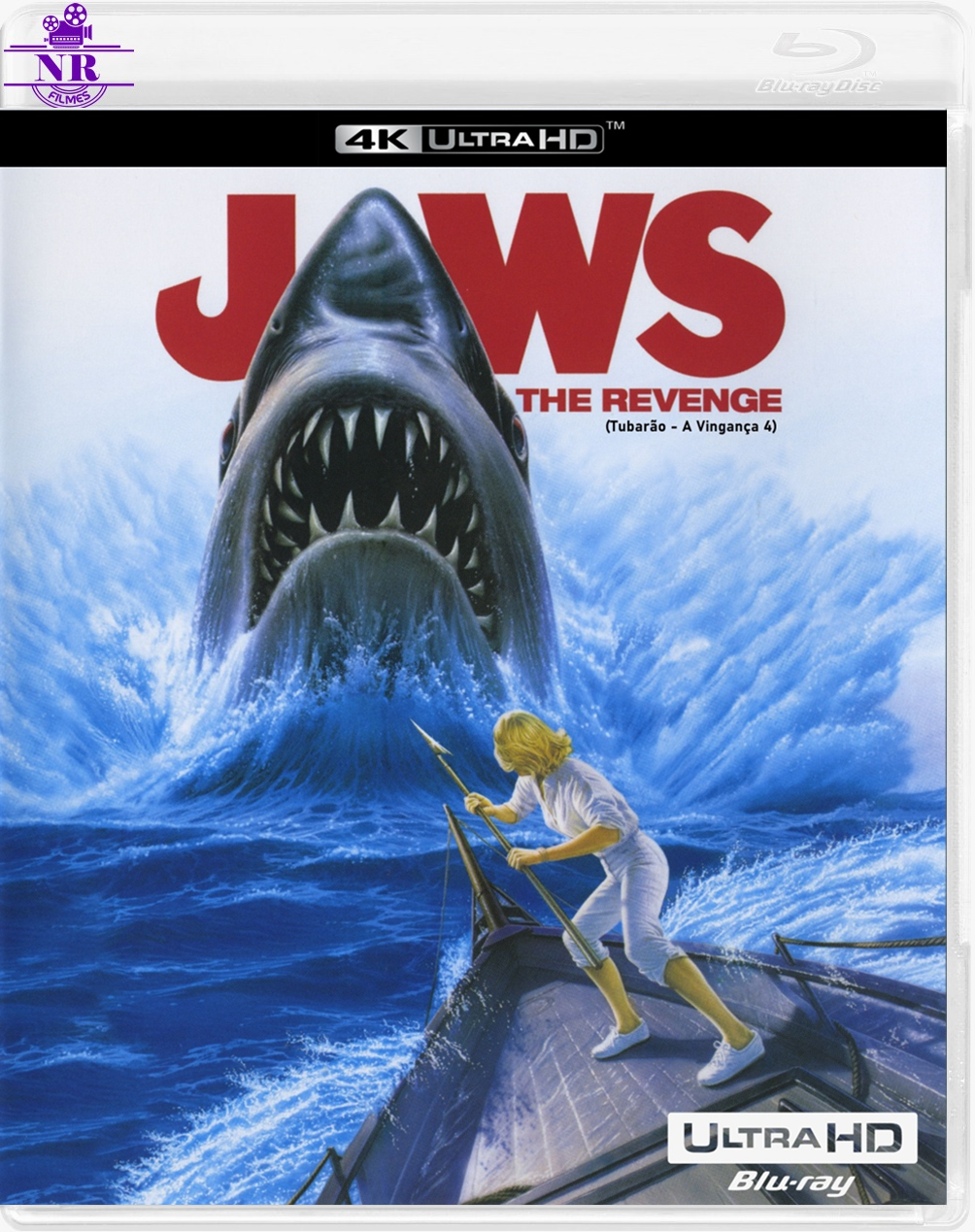 Tubarão 4 - A Vingança (1987) Blu Ray 4K UHD Dublado Legendado