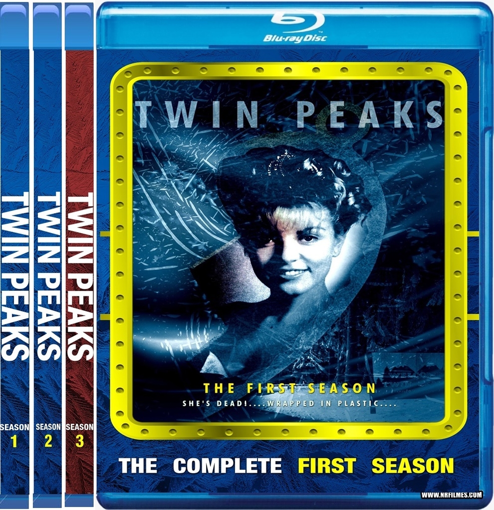 Twin Peaks 1° a 3° Temporada Blu Ray Dublado e Legendado