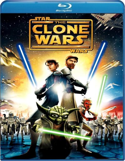 Star Wars: The Clone Wars (1 a 6) Temporada Completa Blu-ray Dublado Legendado