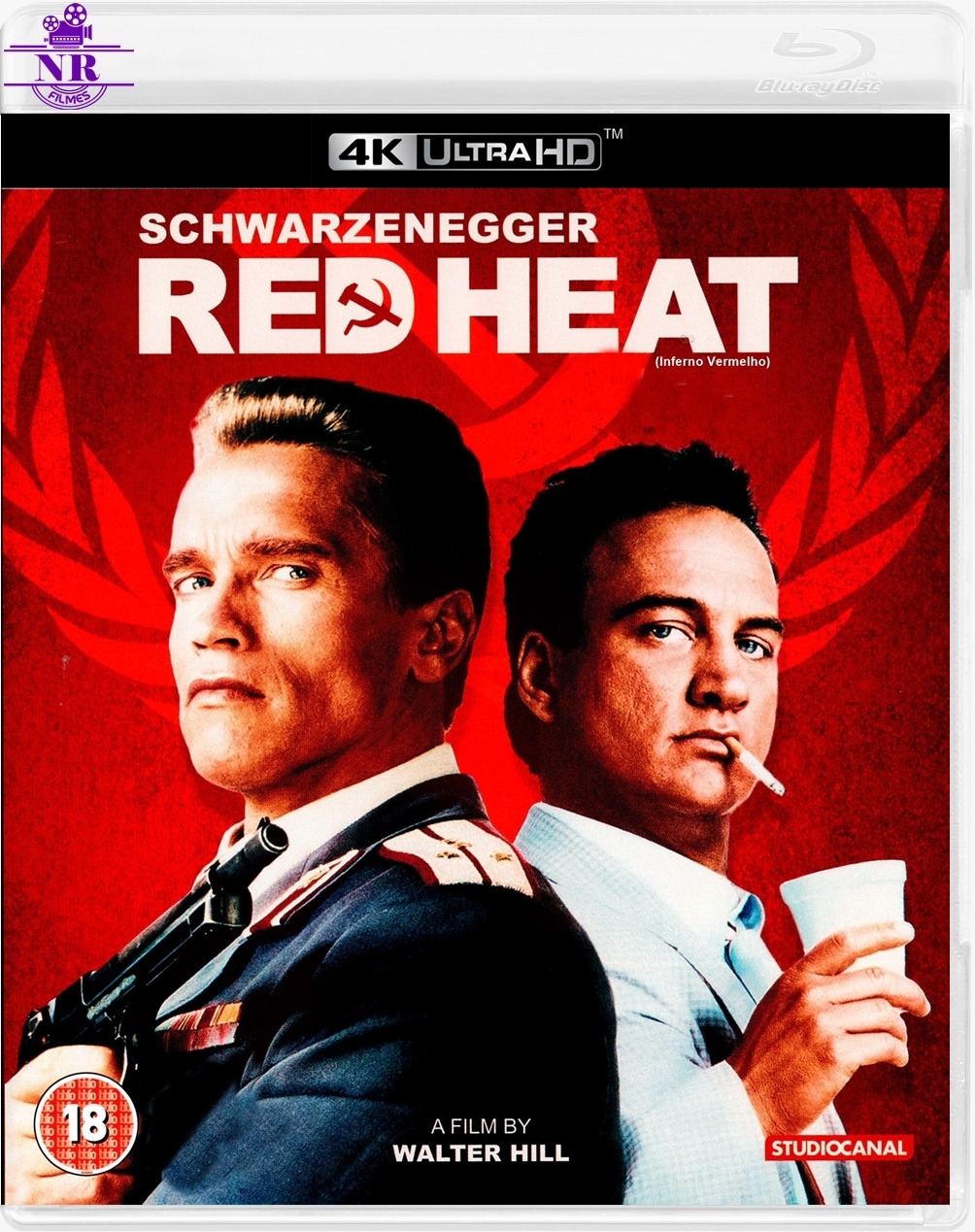 Inferno Vermelho (1988) Blu Ray 4K UHD Dublado Legendado