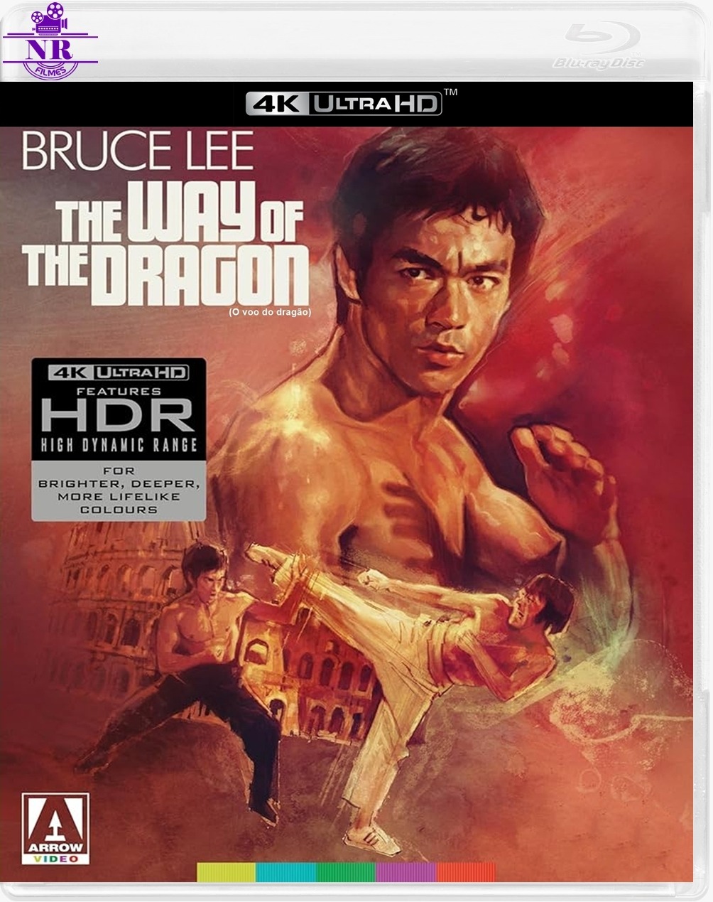 O voo do dragão (1972) Blu Ray 4K UHD Dublado Legendado