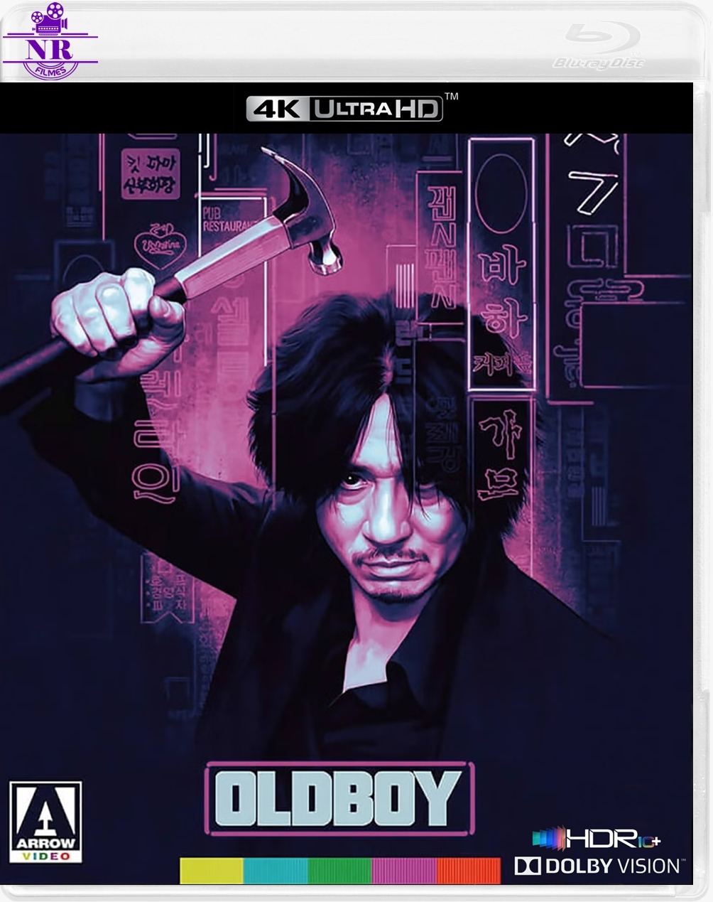 Oldboy (2003) Blu Ray 4K UHD Dublado Legendado